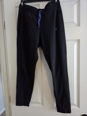 Asics Black Jogger Sweatpants